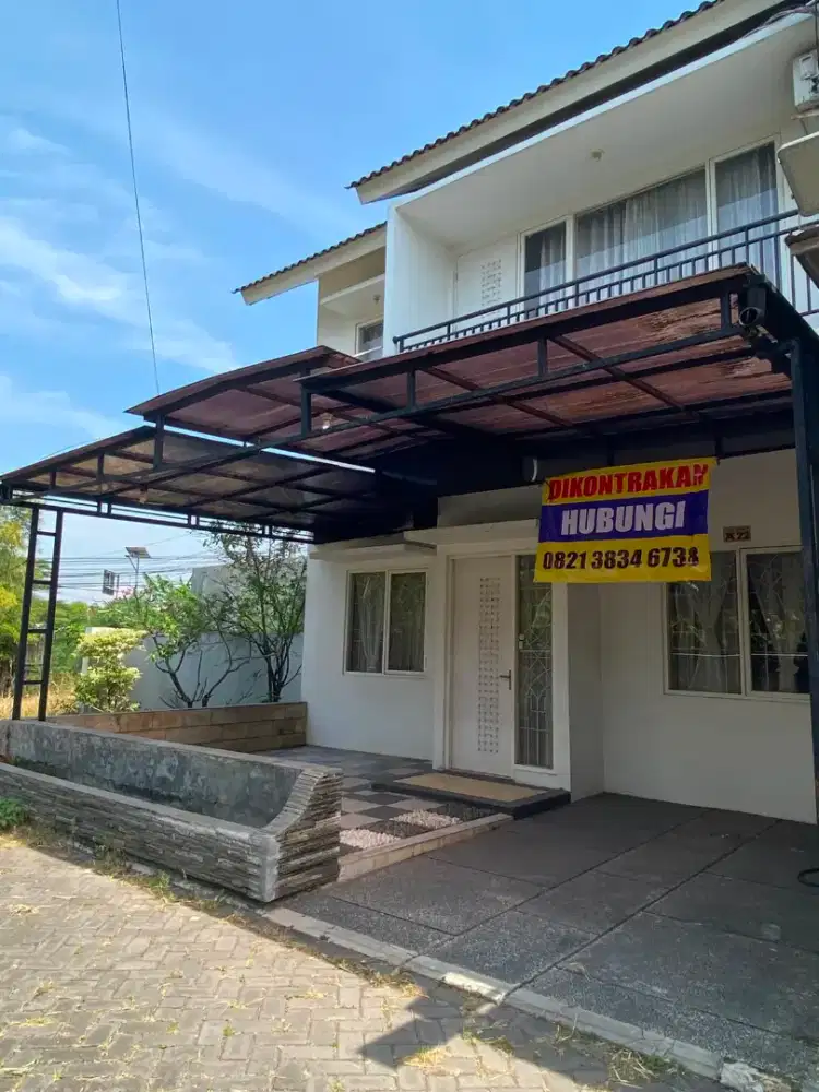 Dikontrakkan rumah cluster nyaman