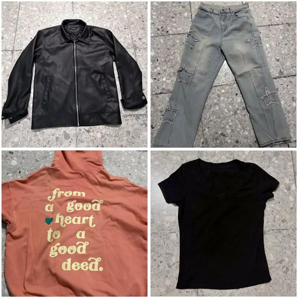 Sweater jaket kaos