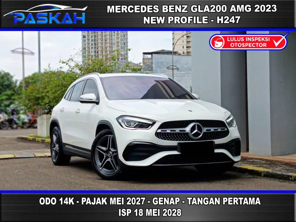 Genap Odo=14k Bunga=4% PAJAK= MEI 2027 GLA200 AMG 2023 GLA200 2023 AMG