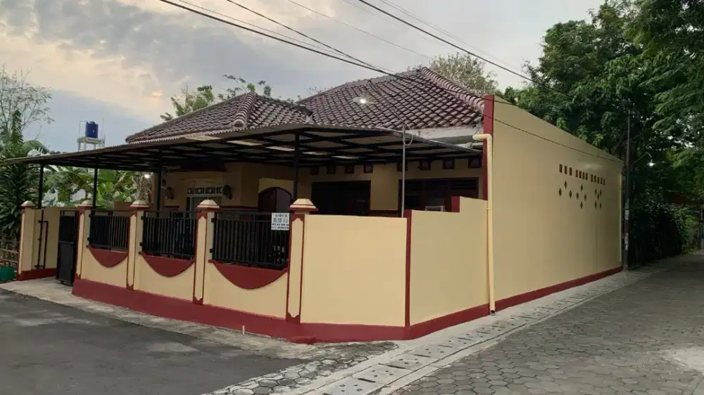 DIJUAL RUMAH LT 177m² CONDONGCATUR SLEMAN-5KT 3KM DKT RS JIH & TOL UPN