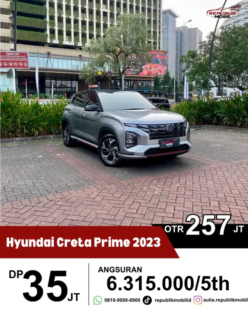 [ON SALE!! LOW KM- PJK PANJANG 1TH] HYUNDAI CRETA PRIME 1.5 IVT 2023