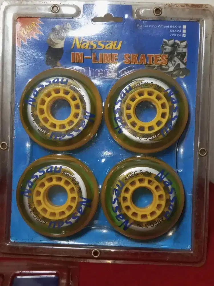 4 Roda nassau sepatu roda skate inc bearing