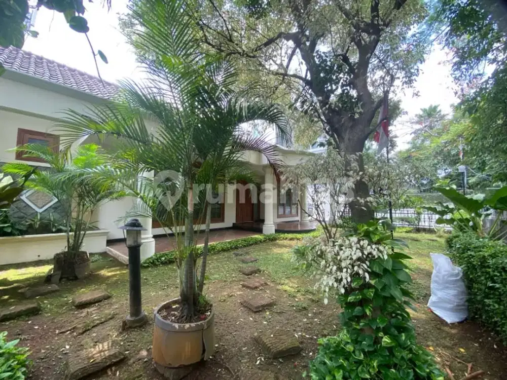Rumah.mewah.siap.huni.di Tebet Barat Luas 640 5Kt 3Km Jalan Depan.lebar 2 Mobil Sebrang Ecopark Turun Harga Jual Cepat