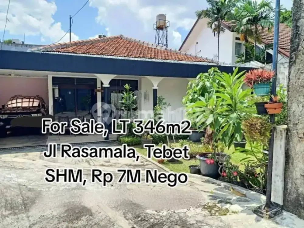 Rumah Tebet Strategis Tengah Kota Di Bawah Harga Pasar. Jual Cepat.