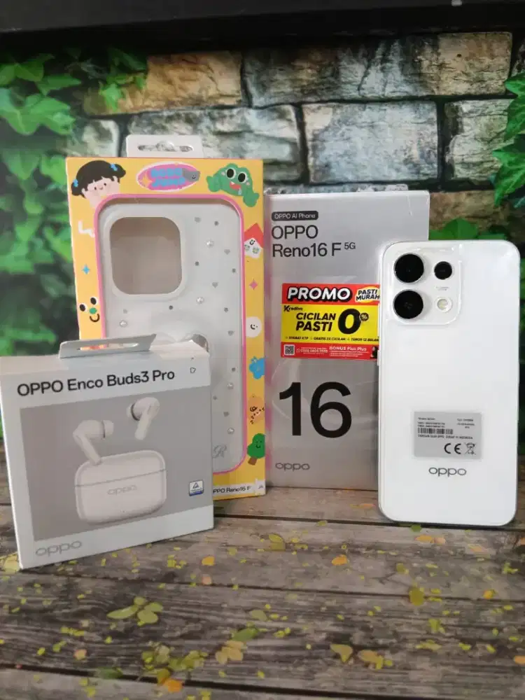 OPPO RENO 16F 5G 8/256 OPPO RENO 16F 5G SPESIAL BSA KREDIT SYARAT KTP