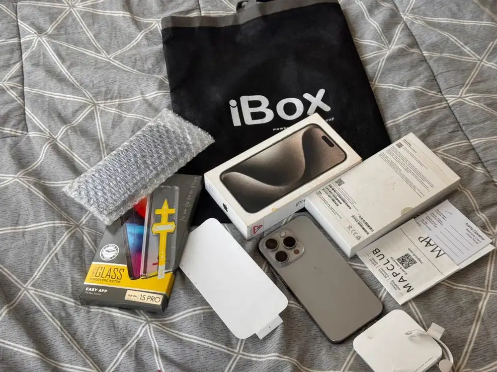 Iphone 15 PRO 256GB RESMI ID/A bisa TT