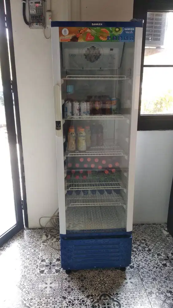 showcase cooler / pendingin / minuman