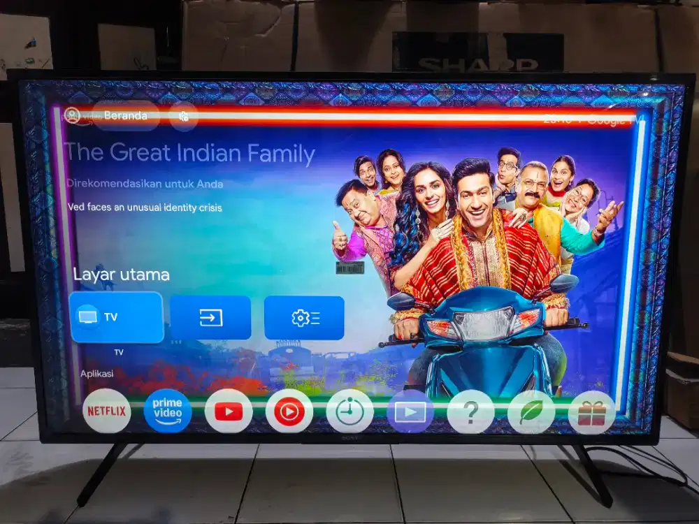 Tv Sony googl tv 55 inch (kd55x75k)