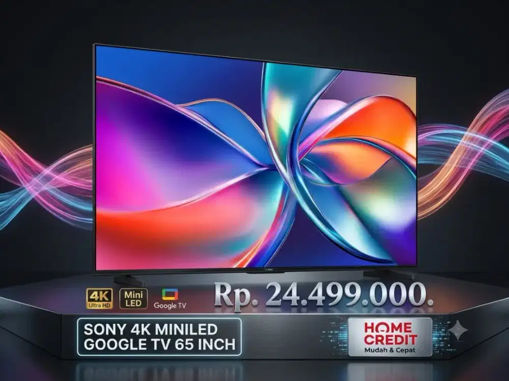 Let's go promo SONY TV 4K MINILED GOOGLE TV '65'