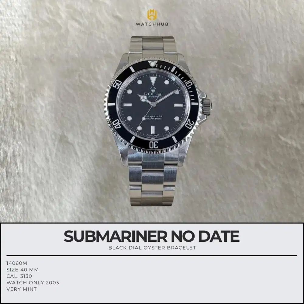 Rolex Submariner No Date 14060M