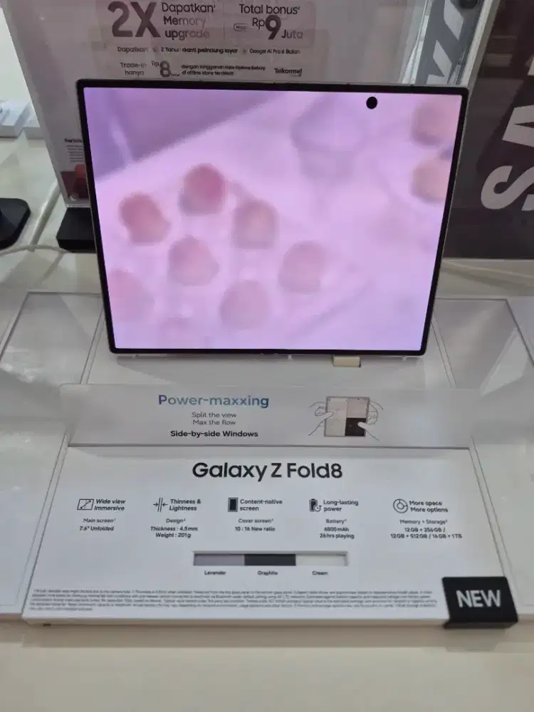 Kredit Samsung Z Fold 8 di Homecredit bunga 0%
