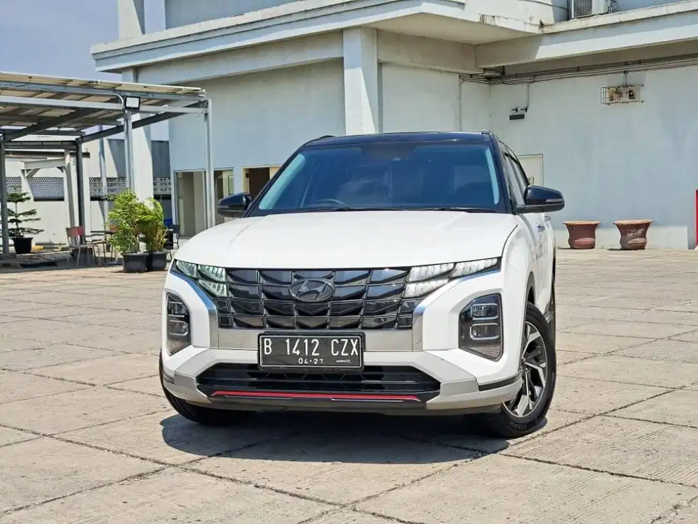 DP 17JT HYUNDAI CRETA PRIME TWO TONE 1.5 AT MATIC AUTOMATIC 2022 PUTIH