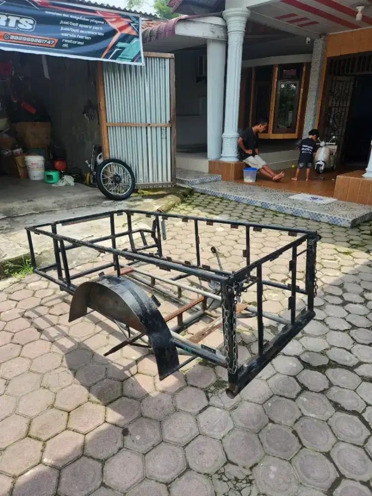 Gandengan becak