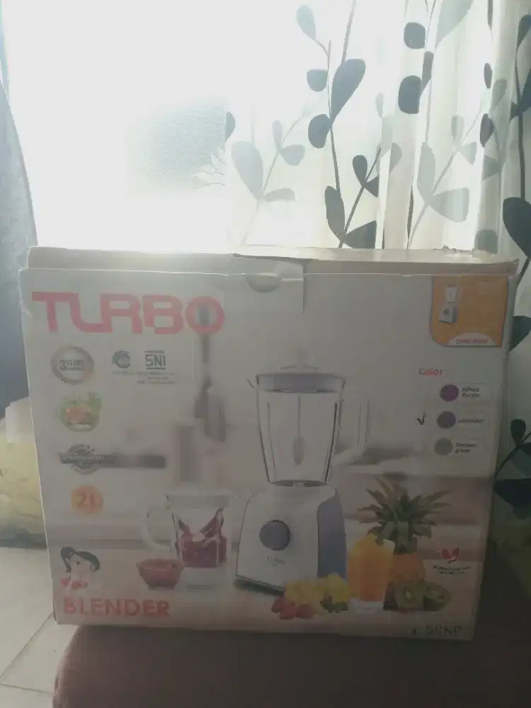Blender Turbo masih baru