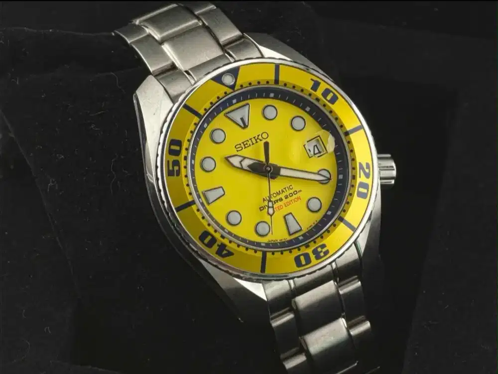 Seiko Sumo Yellow SBDC017 Limited Edition 750