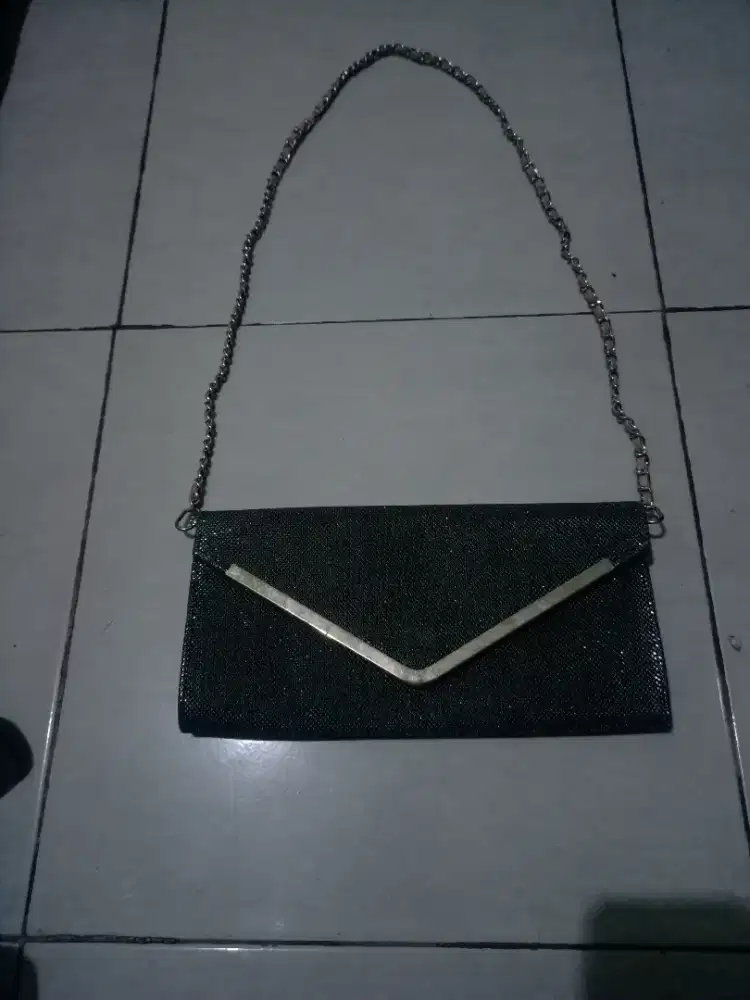 Tas clutch bag gliterr mrek Colette