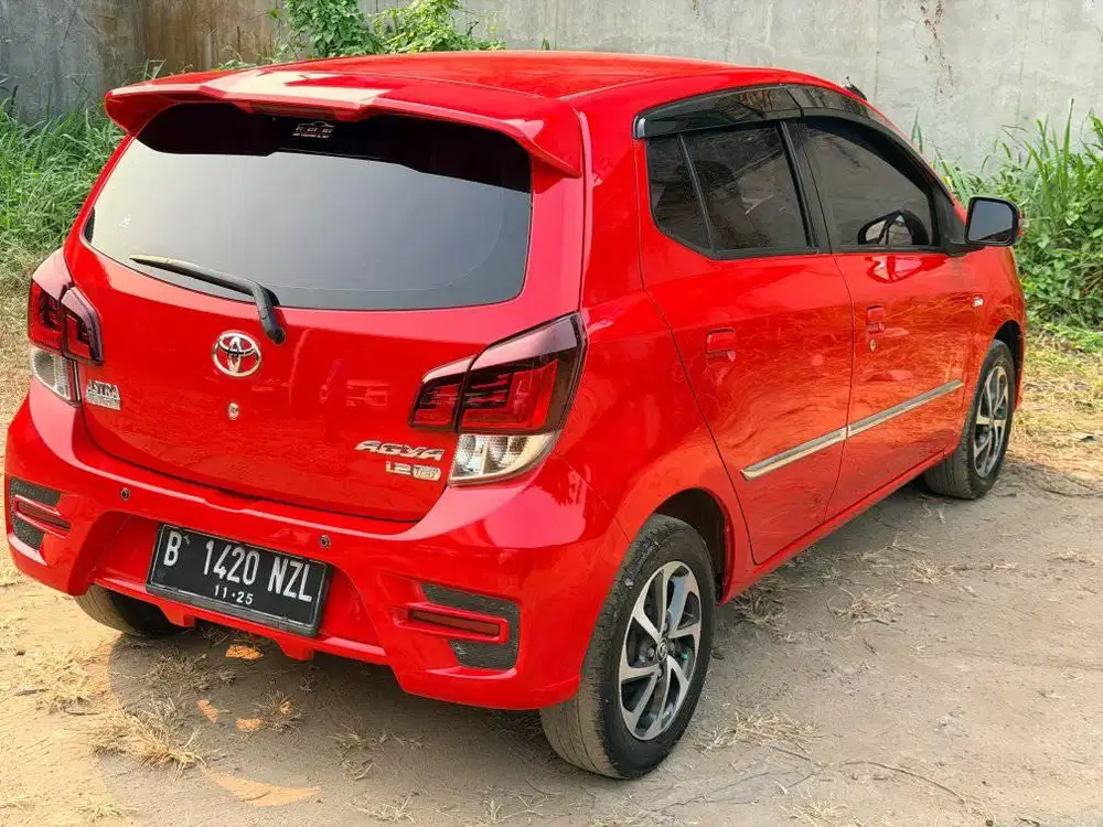 agya G TRD at 2020 merah km low