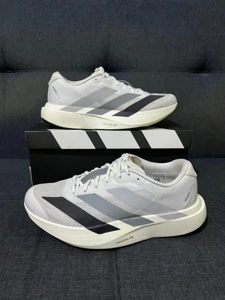 Sepatu Running Adidas Adizero EVO SL Size 42 2/3 Fullset second Origin