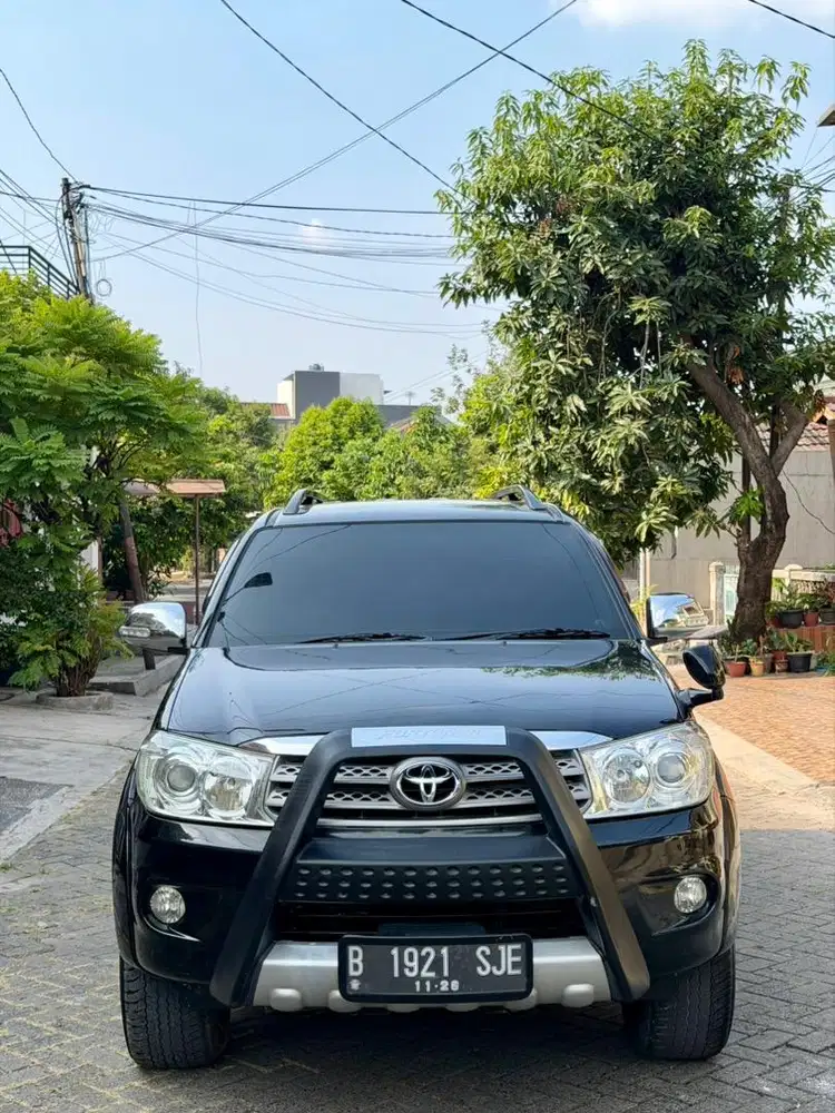 Fortuner bensin G luxury 2011 matic