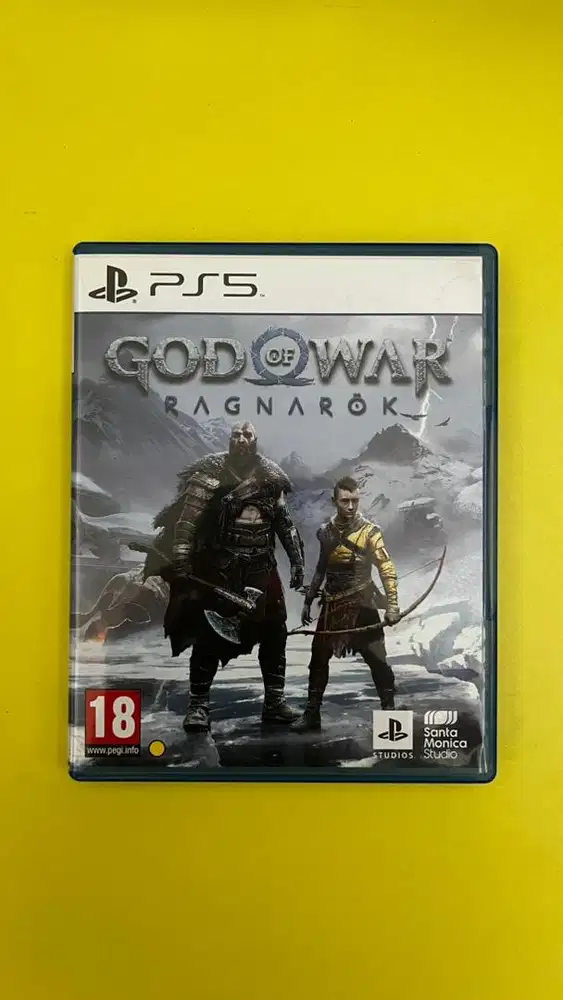 Kaset PS5 God of War:Ragnarok - Region 2 EROPA - Kondisi Mulus