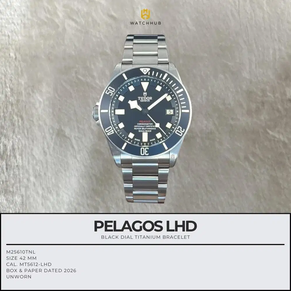Tudor Pelagos LHD M25610TNL