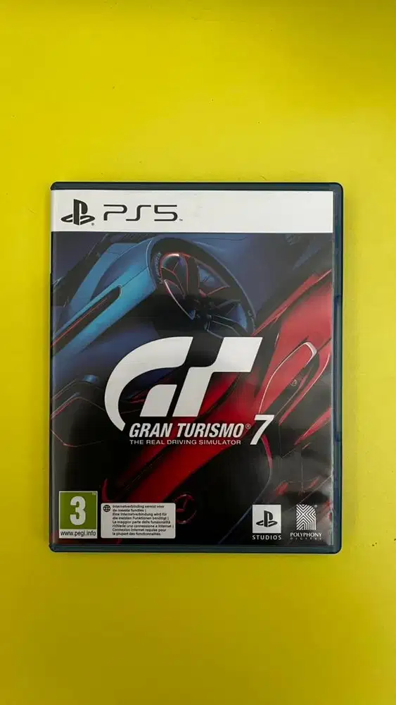 Kaset PS5 Gran Turismo 7 - Region 2 EROPA - Kondisi Mulus