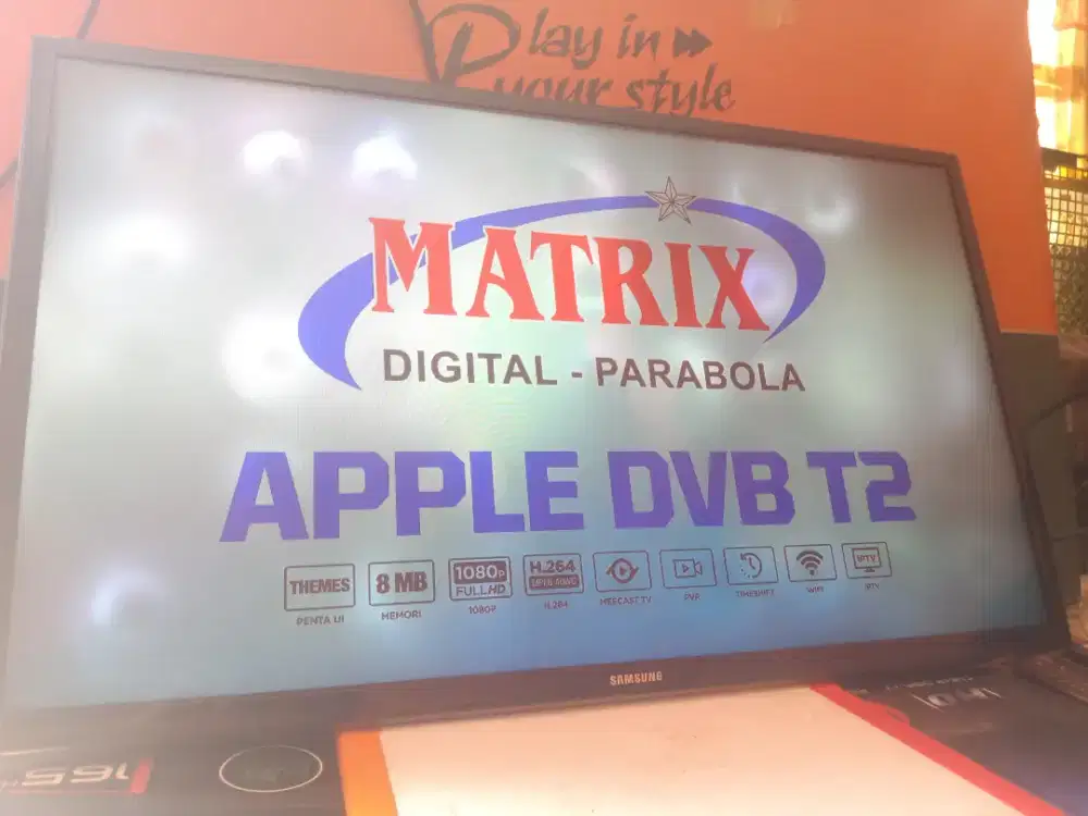Tv led Samsung 32f6400 analog smart backlight minus