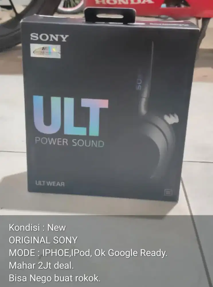 Headset sony nego tipis jual cepat