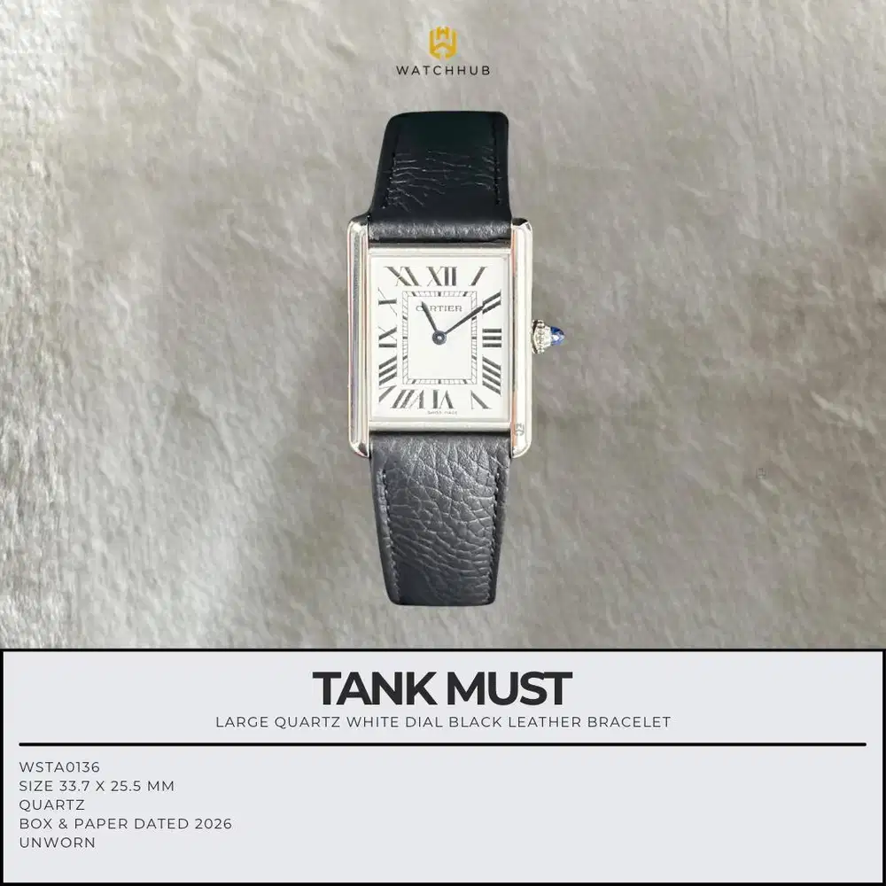 Cartier Tank Must WSTA0136