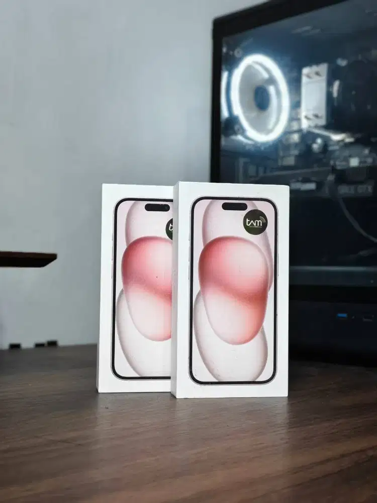 IPhone 15 128 Pink Baru Resmi iBox