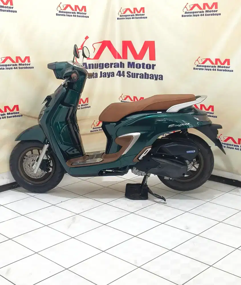 Istimewa km 2 Ribu Honda Stylo ABS tahun 2026 warna Hijau