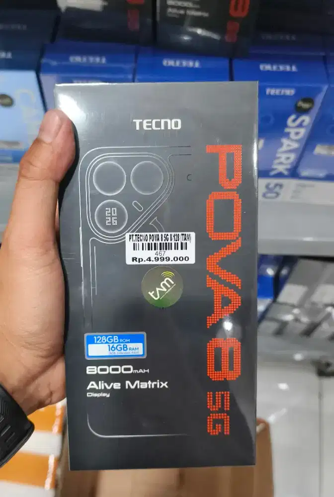TECNO POVA 8 5G 8/256GB | ATLANTIS DAHSYAT