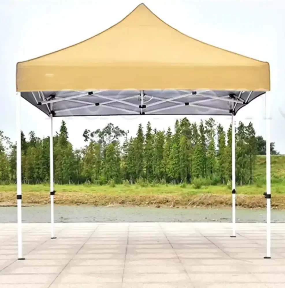 Tenda Lipat Usaha/Jualan Besi Tebal Kokoh