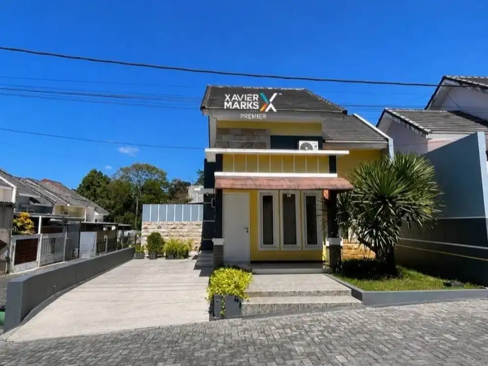 DIJUAL Rumah Hook Minimalis Dg View Pegunungan Siap Huni Lingkungan Bebas Banjir  Dekat Pusat Perbelanjaan dan Kuliner di Perum Tanjung Priok