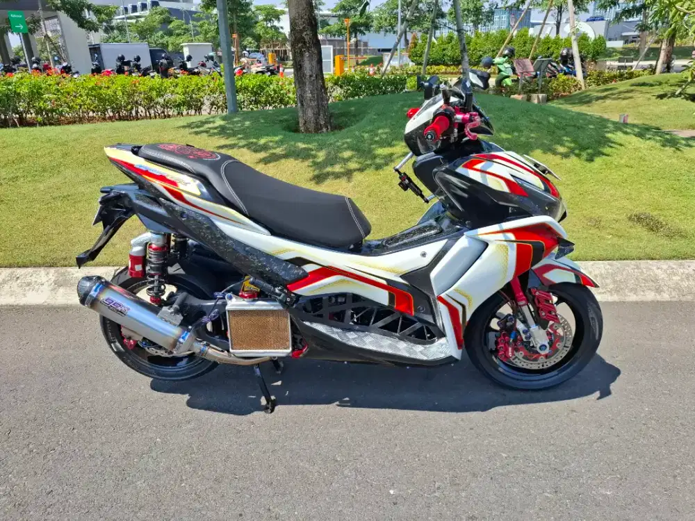 Aerox new modifikasi