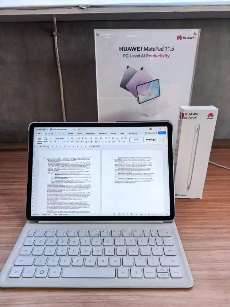 Huawei Matepad 11.5 AG PapperMatte 2026 Free Keyboard dan Pen