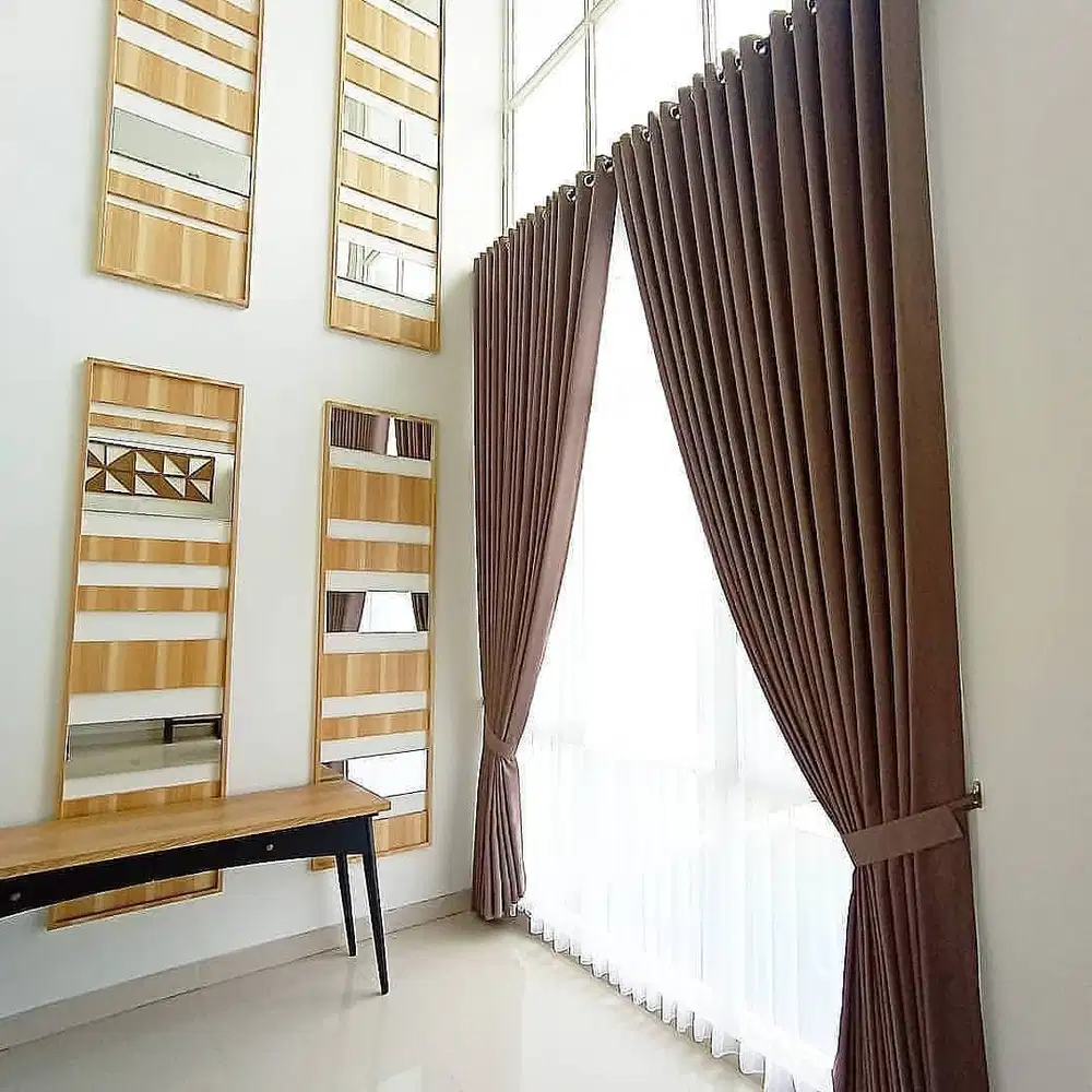 Toko Gorden Blackout Pasang Skat Klinik Hordeng Pintu Gordyn Vitrase