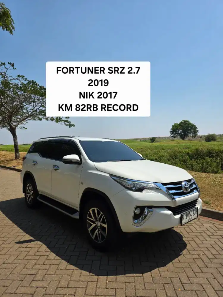 Km 82rb Toyota Fortuner SRZ 2.7 2017