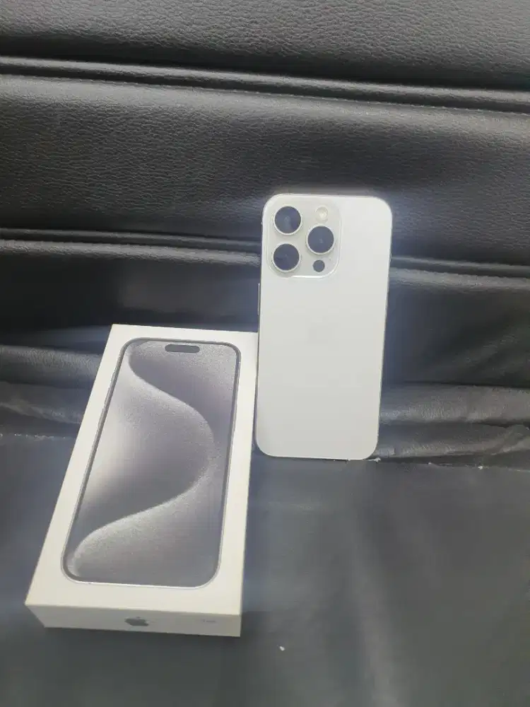 Iphone 15 pro 256 white grs resmi