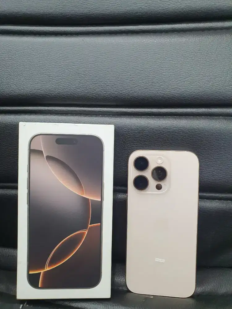 Iphone 16 pro 256 dessert BH 99 masih grs