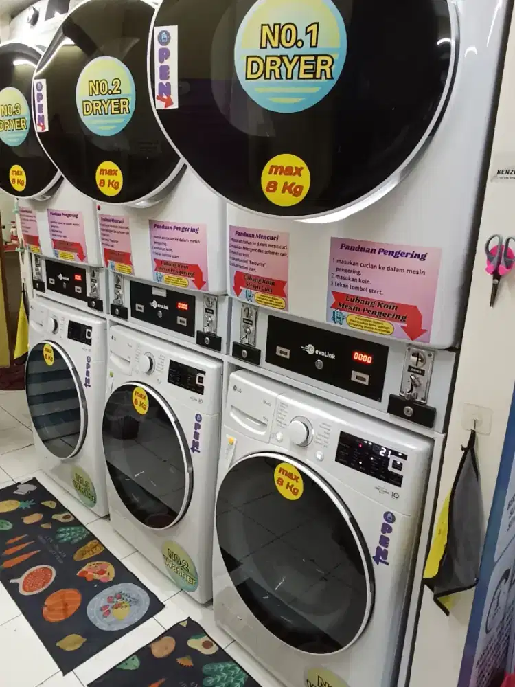 Take over usaha laundry koin