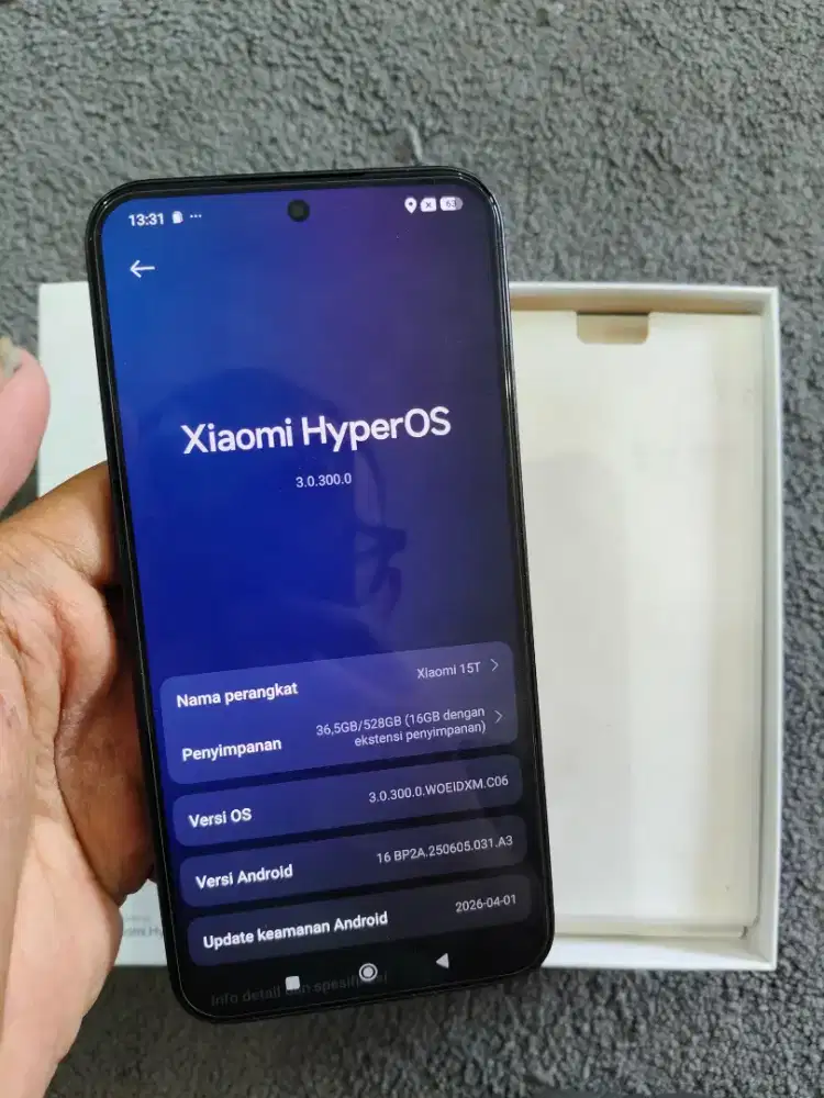 Xiaomi Mi 15t 12/512 Fullset