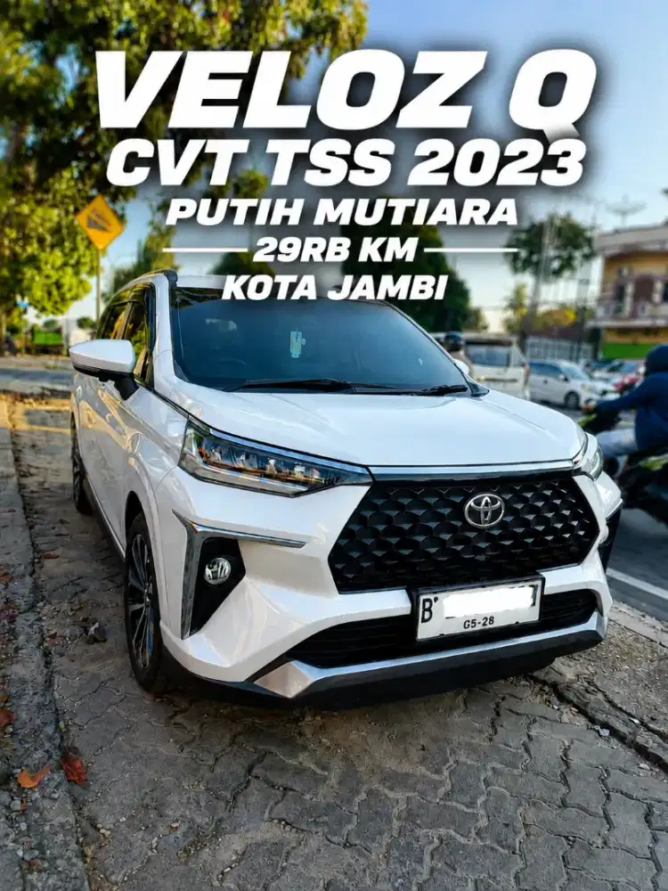TOYOTA VELOZ Q CVT TSS HYBRID 2023 – ISTIMEWA SIAP PAKAI