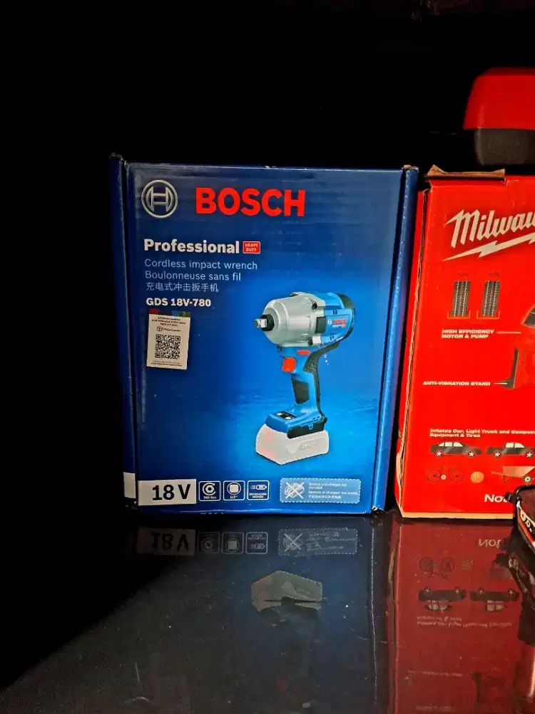 impact bosch GDS 18v 780
