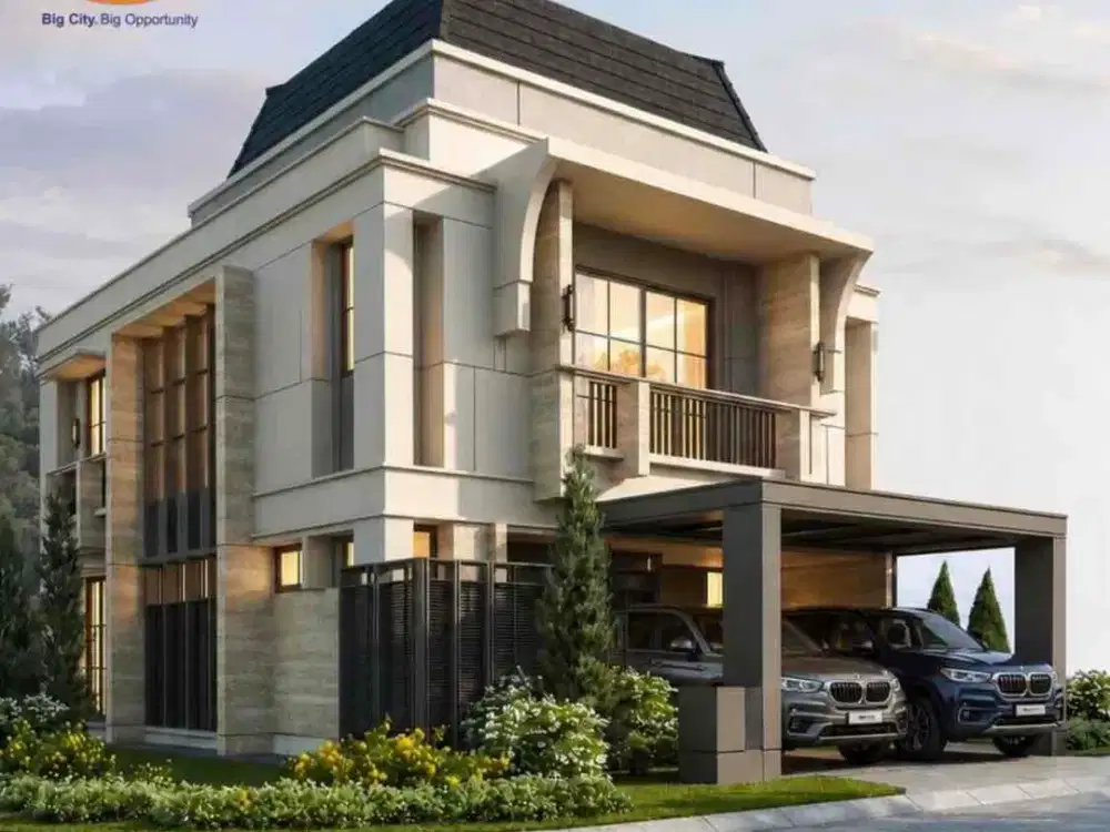 Rumah Mewah 2 Lantai di Monart, Armont BSD