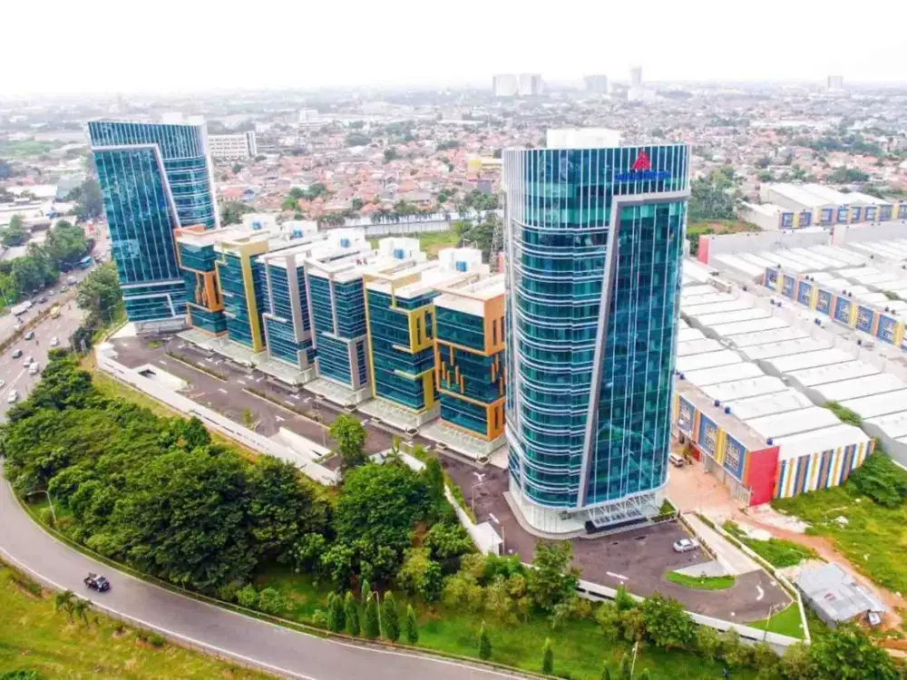 Disewakan Kantor Strategis di Pintu Tol Tangerang