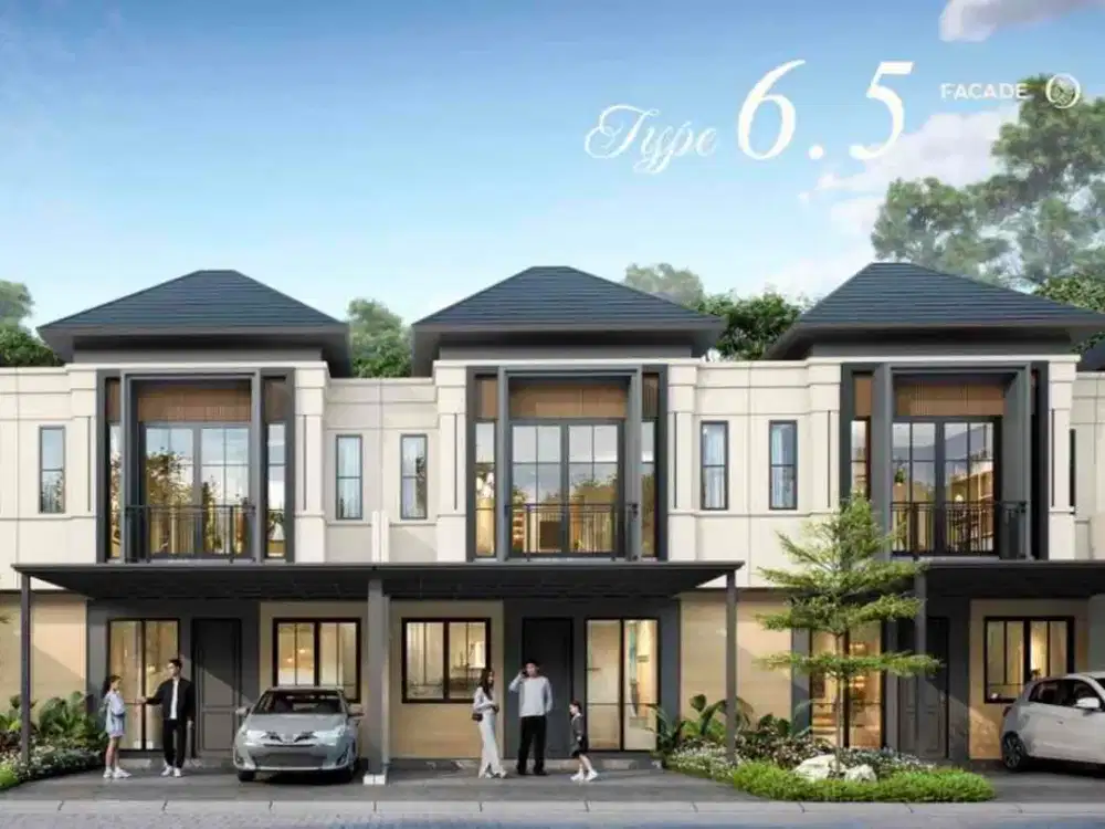 Rumah Baru 2 Lantai Murah di Castilo BSD