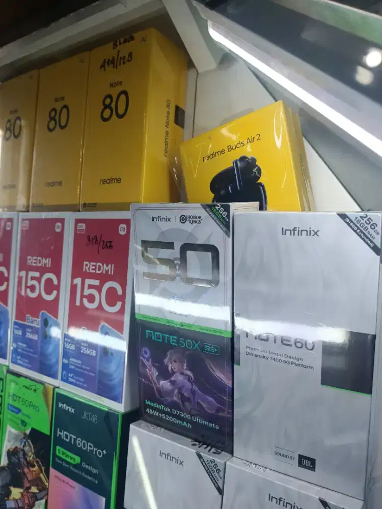 Kredit hp infinix note 50x 5G+ ram 16/256gb area poris pinang ciledug