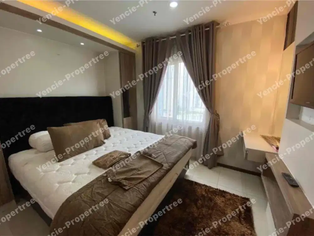 Disewakan tipe 1br apartment royal mediterania garden residence