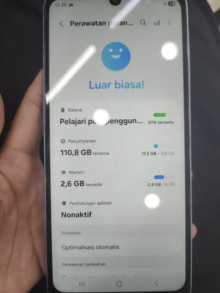 Second samsung a07 6+6/128